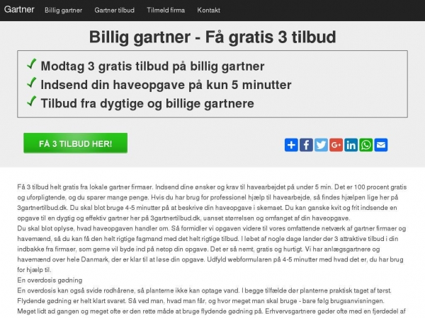 3gartnertilbud.dk