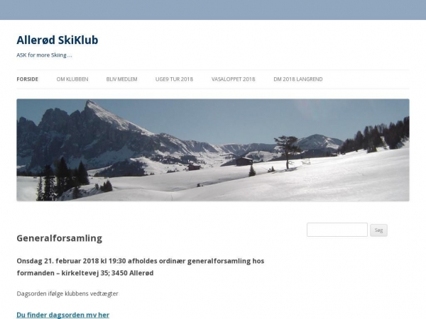 allerodskiklub.dk