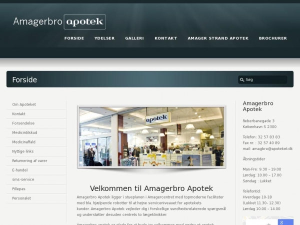 amagerbroapotek.dk