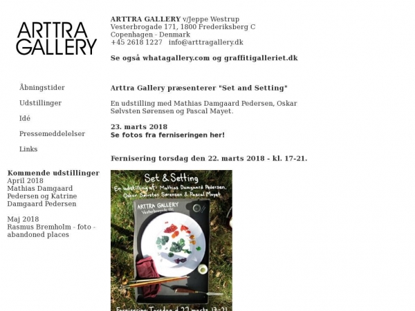 arttragallery.dk