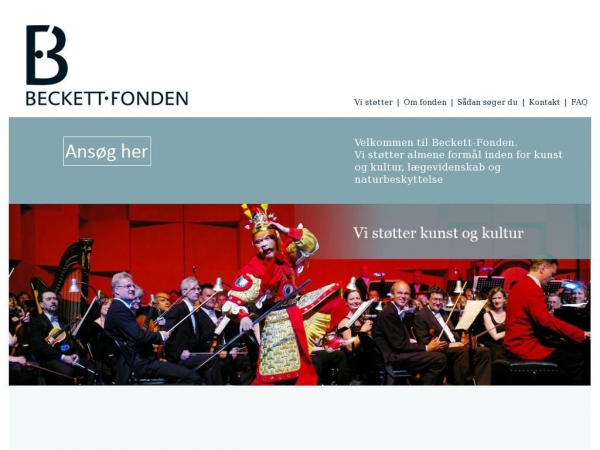 beckett-fonden.dk