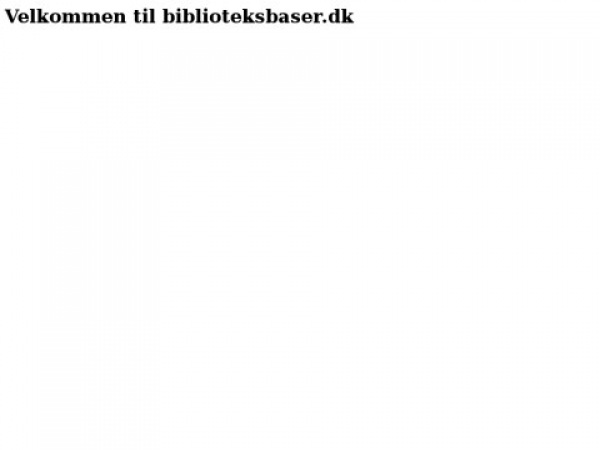 biblioteksbaser.dk