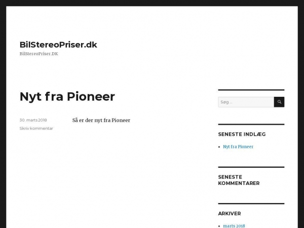 bilstereopriser.dk
