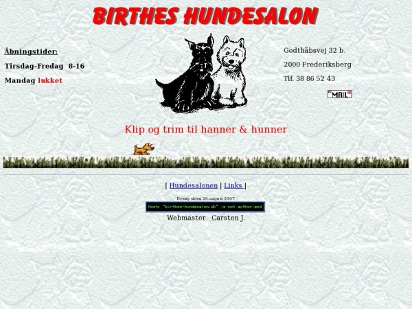 birthes-hundesalon.dk