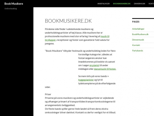 bookmusikere.dk