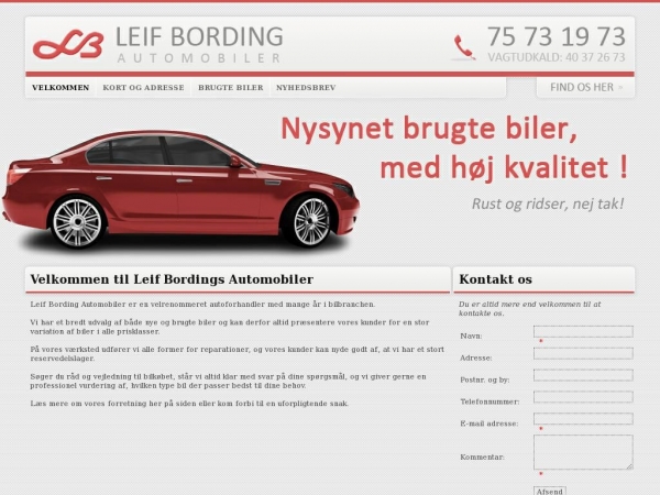 bordingbiler.dk