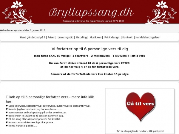 bryllupssang.dk