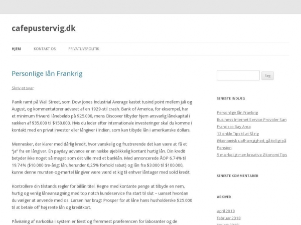 cafepustervig.dk