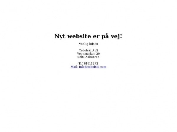 cehofski.dk