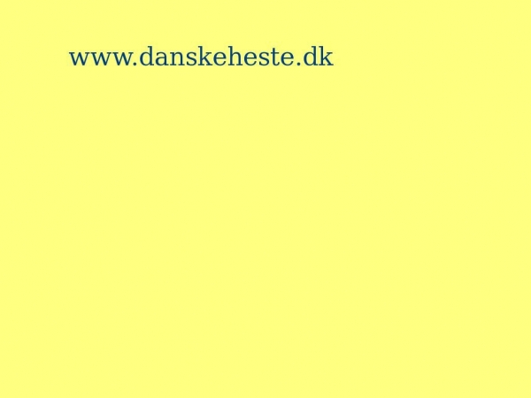 danskeheste.dk