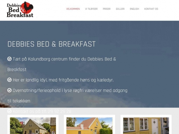 debbiesbedandbreakfast.dk