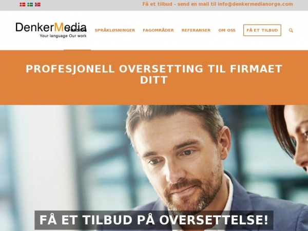 denkermedianorge.com