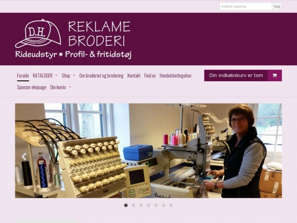 dhreklamebroderi.dk