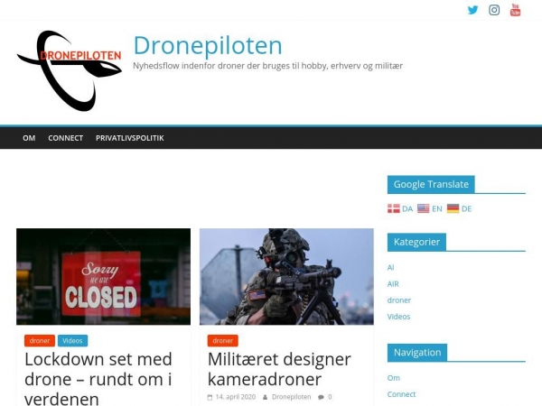 dronepiloten.dk