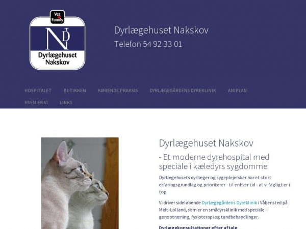 dyrlaegehusetnakskov.dk