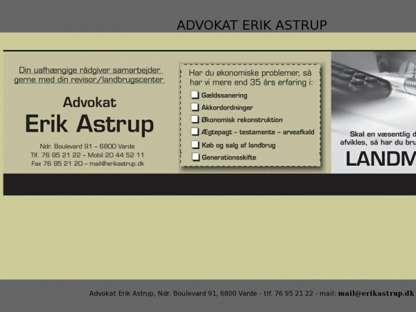 erikastrup.dk
