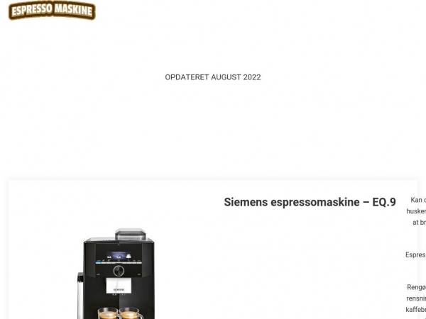 espresso-maskine.dk