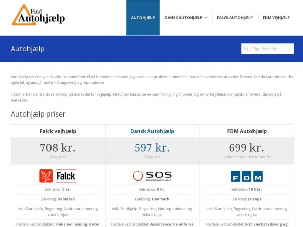 findautohjaelp.dk