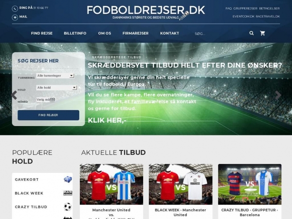 fodboldrejser.dk