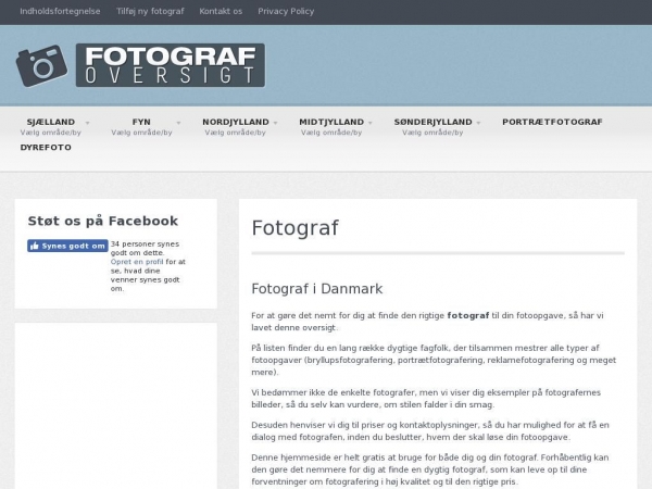 fotografoversigt.dk