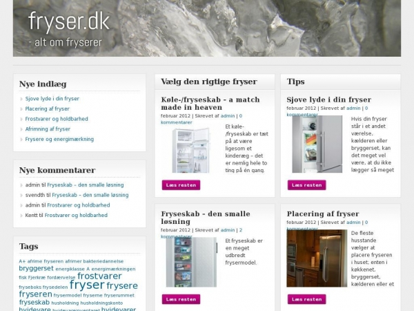 fryser.dk