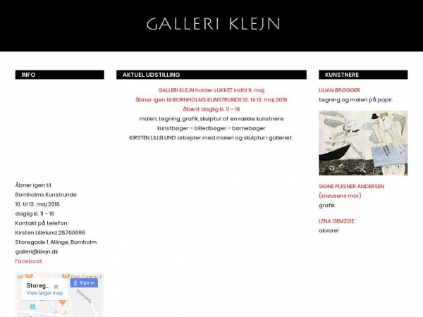 galleriklejn.dk