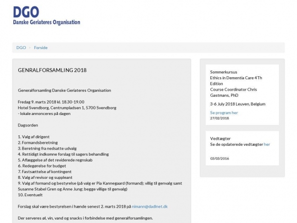 geriatricorg.dk