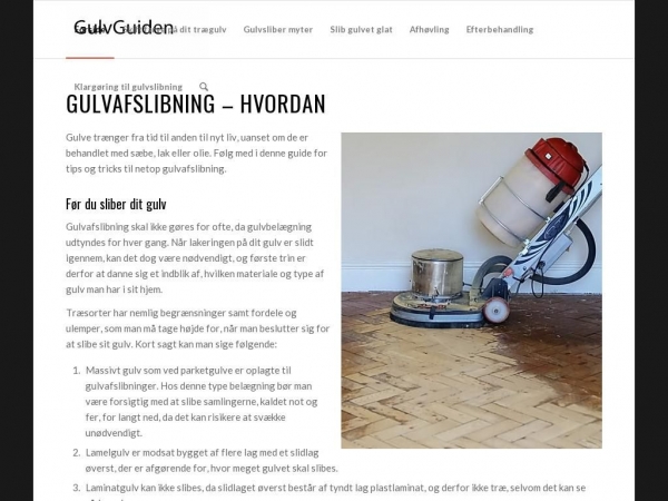 gulvafslibe.dk