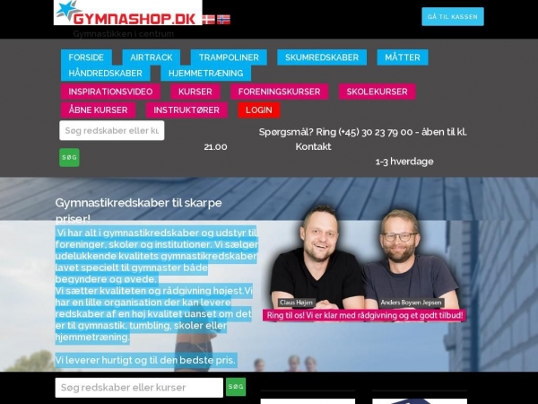 gymnashop.dk