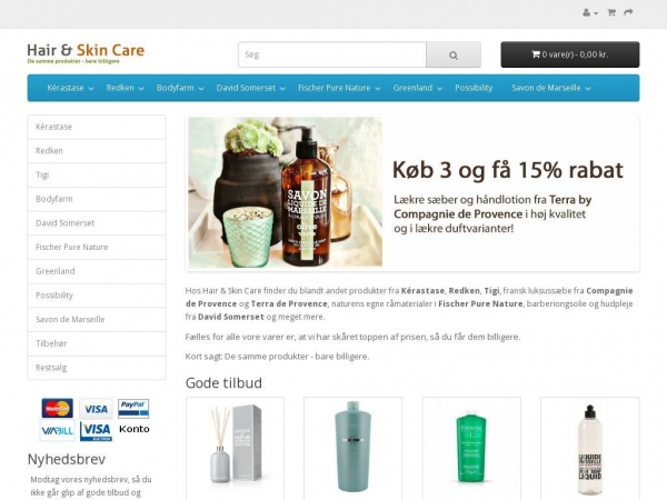 hairandskincare.dk