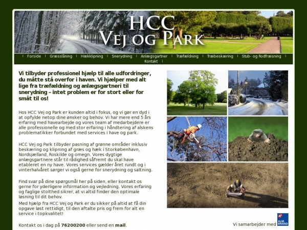 hccvejogpark.dk