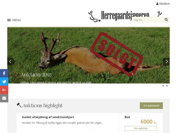 herregaardsjaegeren.dk