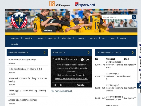 hikfodbold.dk