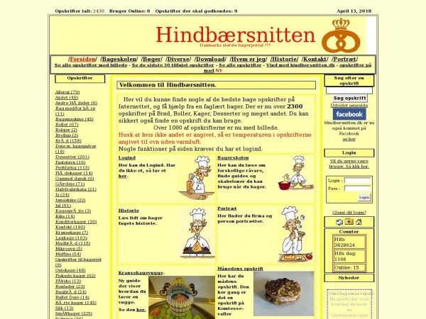 hindbersnitten.dk