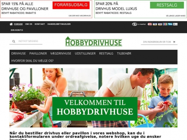 hobbydrivhuse.dk