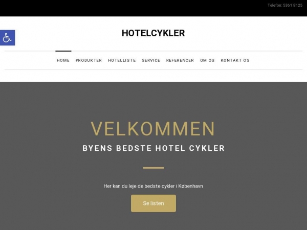 hotelcykler.dk