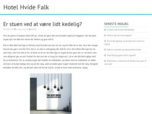hotelhvidefalk.dk
