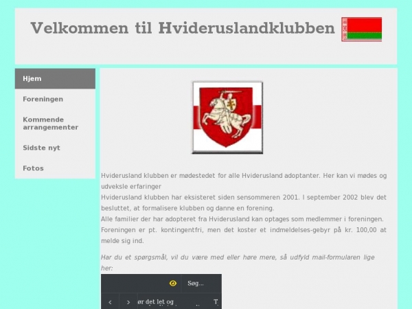 hvideruslandklubben.dk