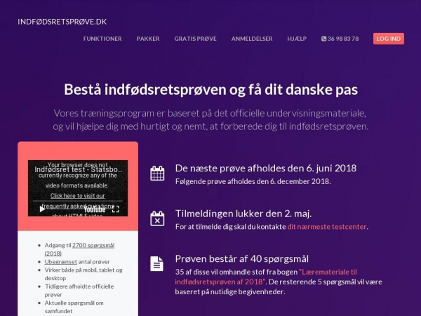 indfodsretsprove.dk