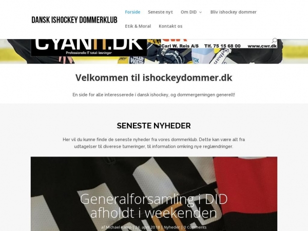 ishockeydommer.dk