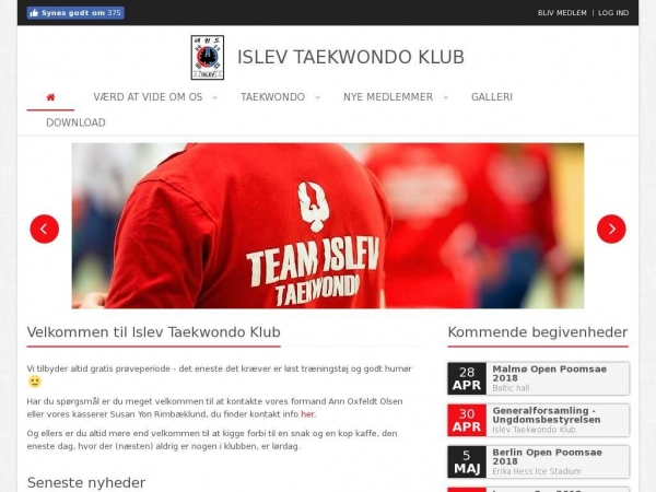islevtaekwondo.dk