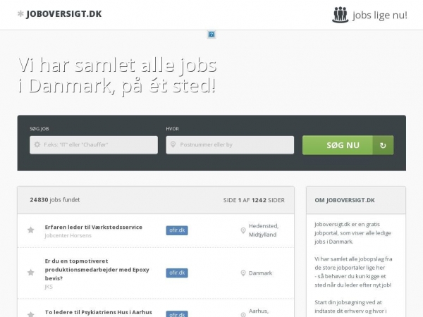 joboversigt.dk
