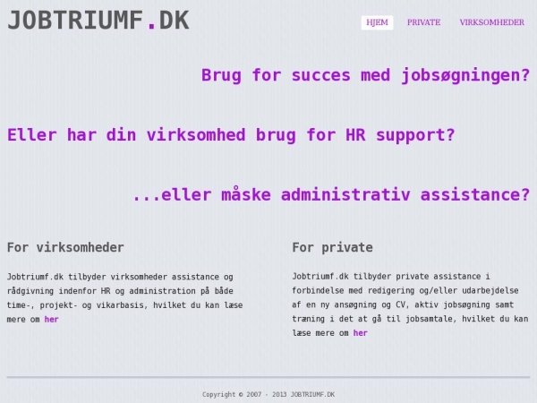 jobtriumf.dk