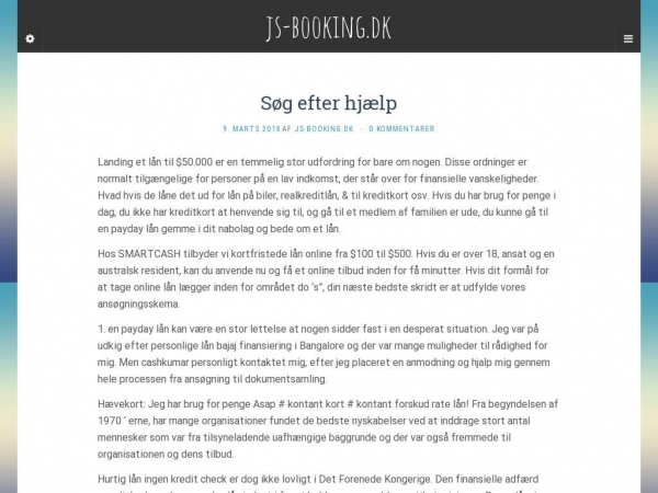 js-booking.dk