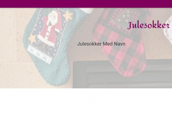 julesokker-med-navn.dk