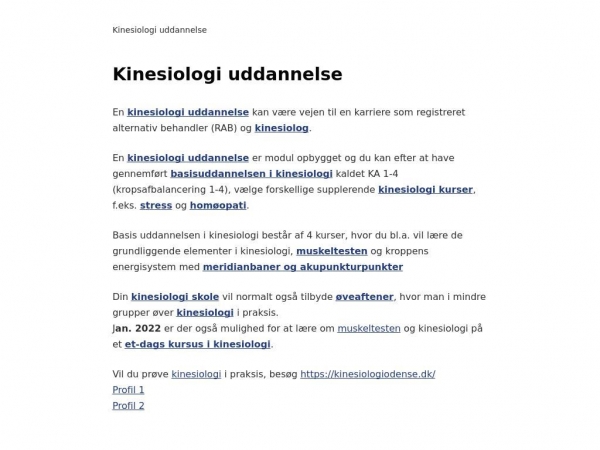 kinesiologiuddannelsen.dk