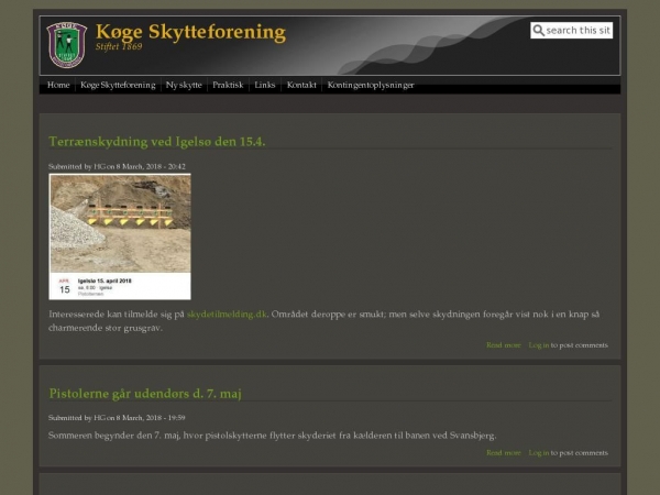 koege-skytteforening.dk