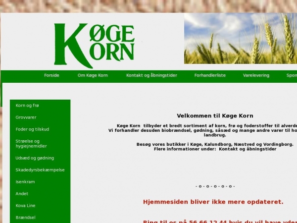 koegekorn.dk