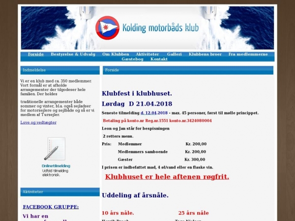koldingmotorbaadsklub.dk