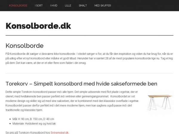 konsolborde.dk